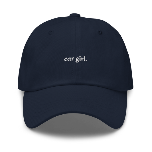 Car Girl Dad Hat