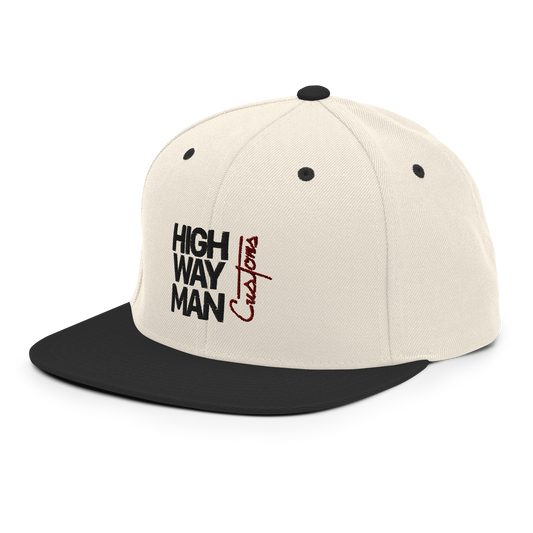 Highwayman Customs Snapback Hat