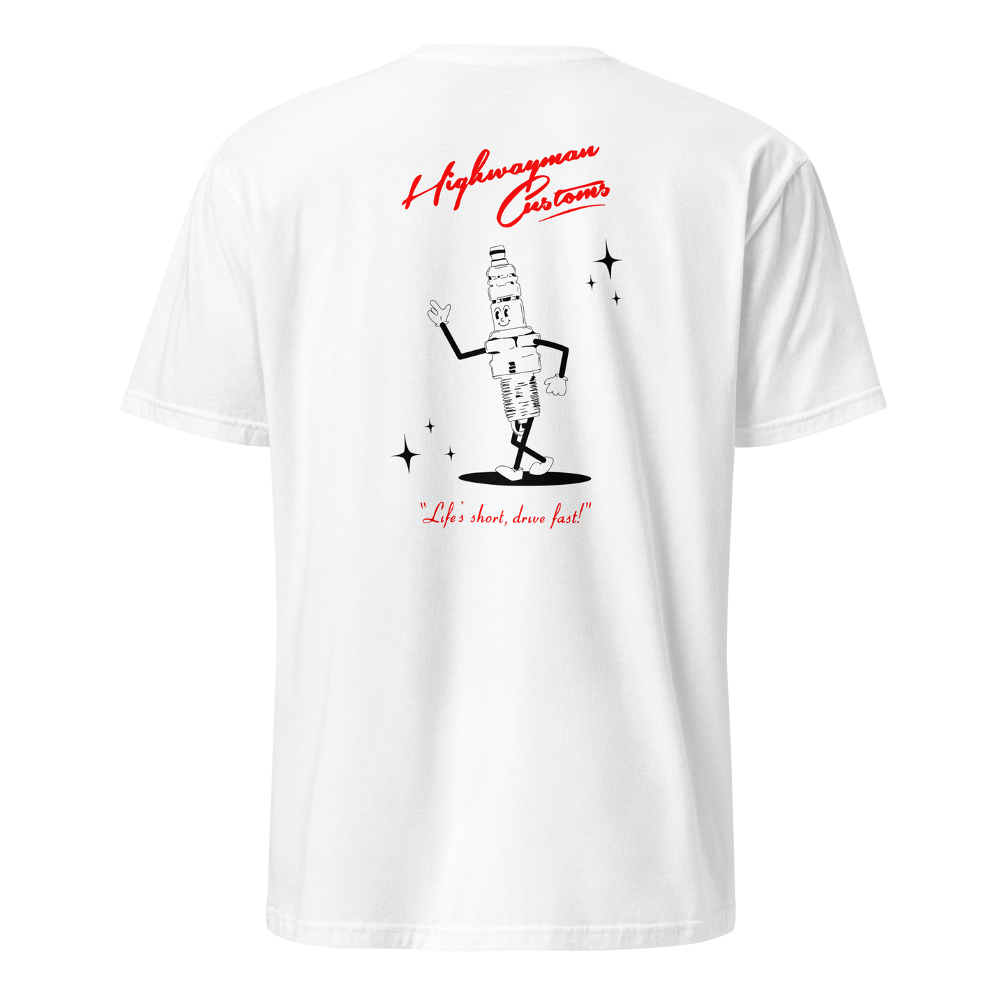 Life’s Short Drive Fast Cartoon Tee