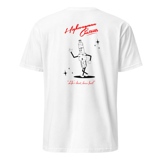 Life’s Short Drive Fast Cartoon Tee